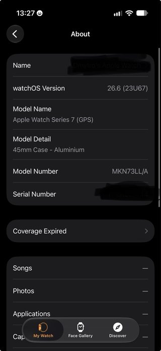 Apple Watch Series 7 45mm GPS (Aluminio, Verde)