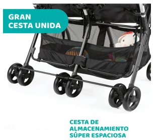 Silla de Paseo Chicco OHlalà Twin Gemelar