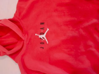 Sudadera Jordan Roja Niño