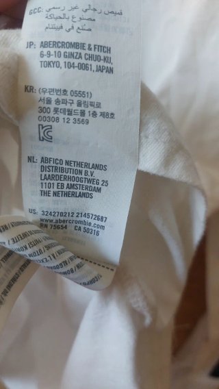 Camiseta Hollister manga larga