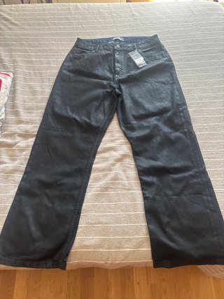 Pantalón vaquero negro talla 46