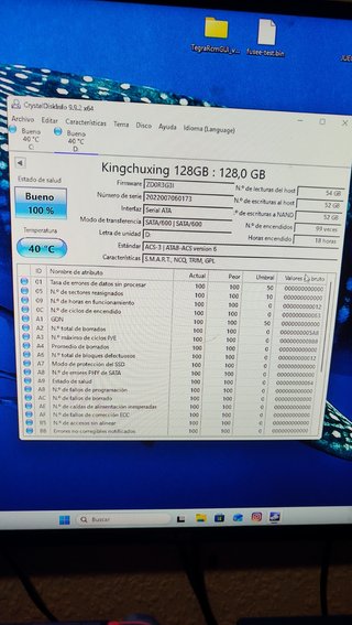 SSD M.2 NVMe 128GB Kingchuxing