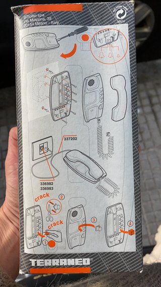 Telefonillo Sprint Blanco Terranéd