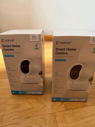 Pack 2 Cámaras WiFi EZVIZ CP1 Pro 2K