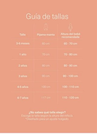 Saco dormir Molis&Co cuadros beige