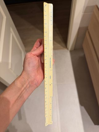 Regla de escala vintage The C-Thru Ruler TS-656