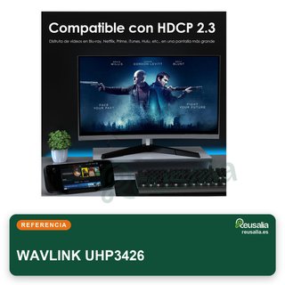 WAVLINK base 6 en 1 Steam Deck HDMI