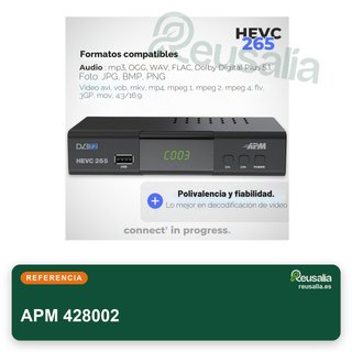APM Sintonizador TDT Full HD grabación USB