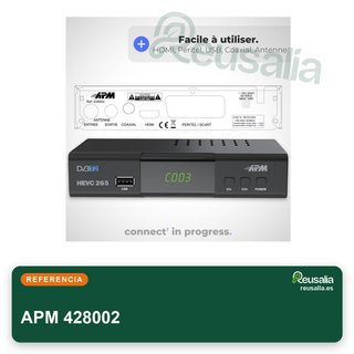 APM Sintonizador TDT Full HD grabación USB