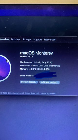 MacBook Air 2015 13 Plata