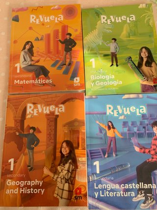 Lote libros revuela 1 eso nuevos