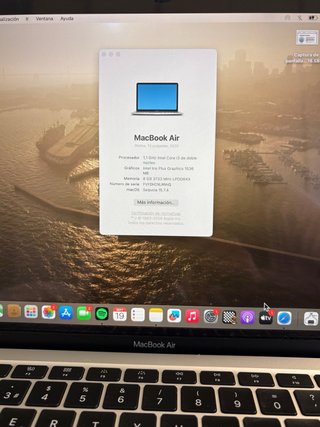 MacBook Air 13” 2020 Plata