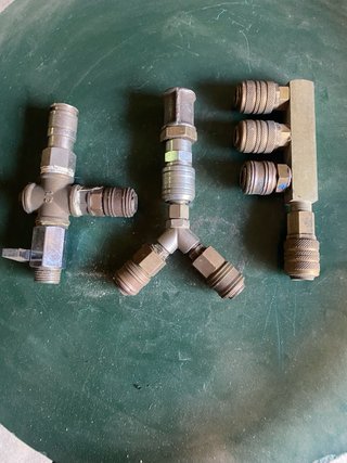 Lote de accesorios neumáticos