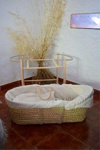 Moisés Clair de Lune +soporte balancín+vestidura