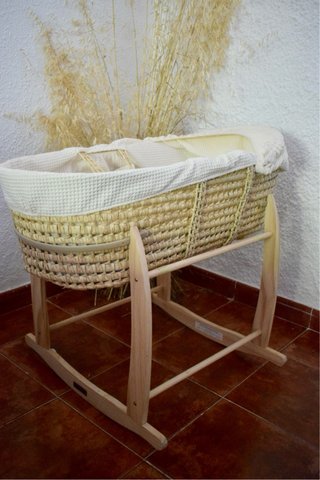 Moisés Clair de Lune +soporte balancín+vestidura