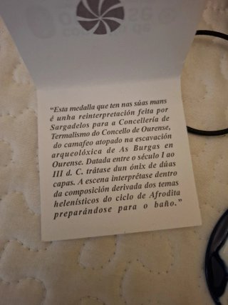 Colgante Camafeo Sargadelos