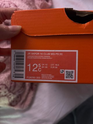 Botas de fútbol Nike Jr Vapor 16 Club MG PS