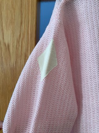 Jersey rosa con rombos