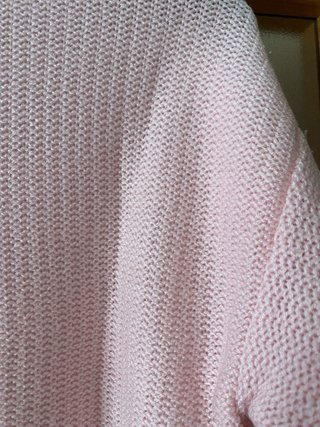 Jersey rosa con rombos