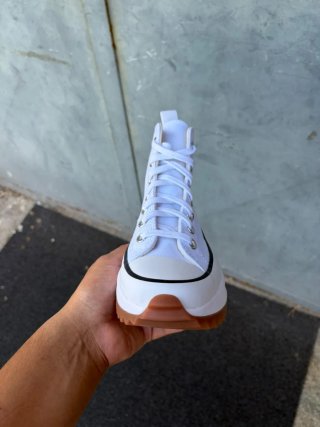 Converse Run Star Hike Hi Bianche