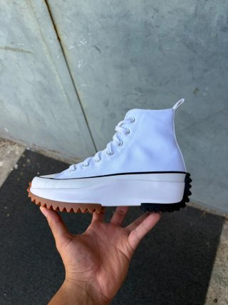 Converse Run Star Hike Hi Bianche