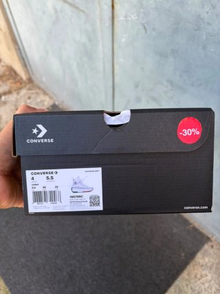 Converse Run Star Hike Hi Bianche