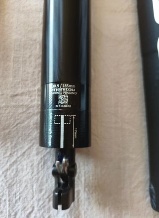 Tija Manitou Jack / Bike Yoke 185x30.9 Revive