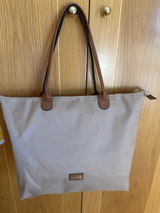 Bolso de hombro, naylon, a estrenar, con etiqueta