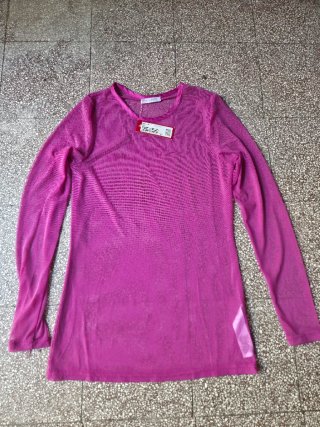 Yamamay Maglia Manica Lunga Fucsia Taglia S