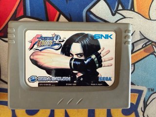 King of Fighters 95 Sega Saturn with RAM cart
