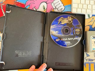King of Fighters 95 Sega Saturn with RAM cart