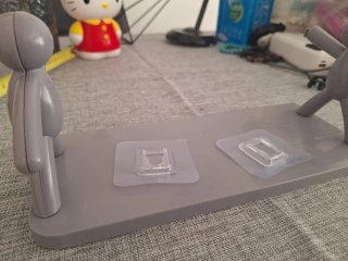 Estante gris multifuncional