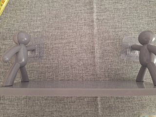 Estante gris multifuncional