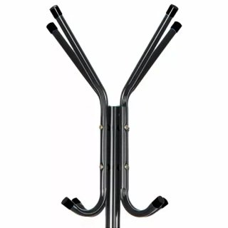 Appendiabiti piantana in metallo nero