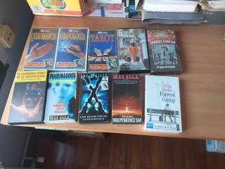 7 VHS Parasicología y 3 Películas