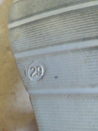 Sandalias plateadas niña talla 29