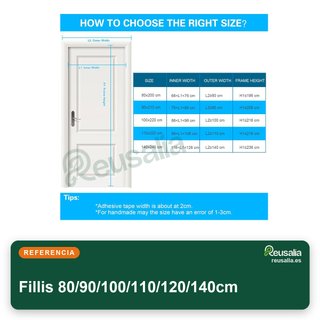 Mosquitera magnetica per porta balcone