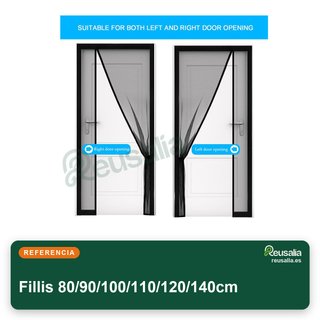 Mosquitera magnetica per porta balcone