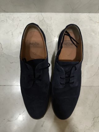 Zapatos niño serraje azul talla 39