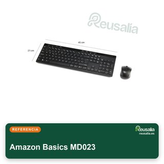 Amazon Basics combo teclado ratón inalámbricos