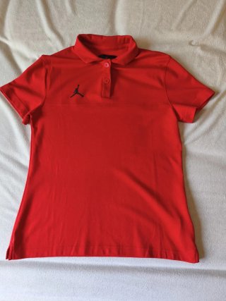 Polo Jordan Rojo Mujer Talla L