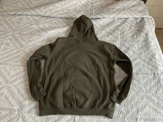 Sudadera verde oliva con estampado PARIS
