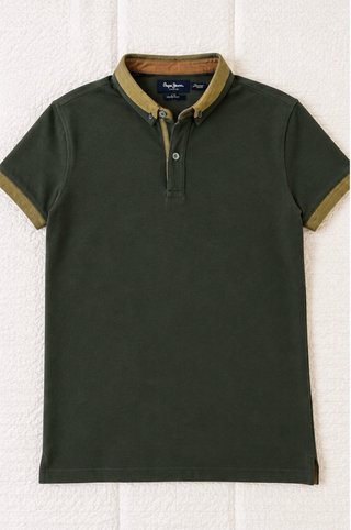 Polo Massimo Dutti verde