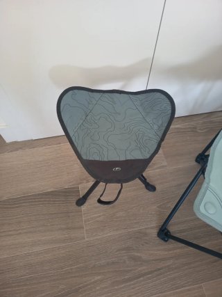 Silla y Taburete Plegables Camping Decathlon