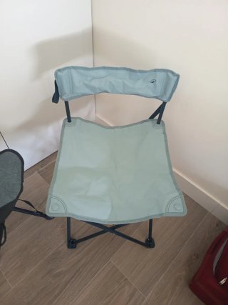 Silla y Taburete Plegables Camping Decathlon