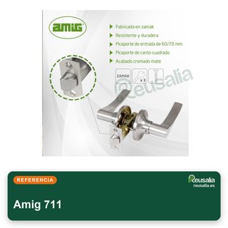Amig 711 manillas paso picaporte puerta interior