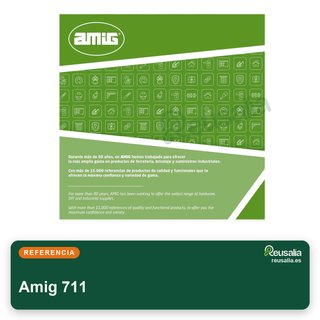 Amig 711 manillas paso picaporte puerta interior