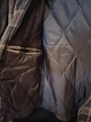 Cazadora Schott NYC Lana Capucha Talla L