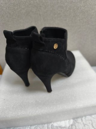 Botines Negros Talla 37+ Regalo Otros, Azul Marino