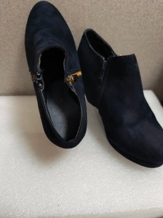 Botines Negros Talla 37+ Regalo Otros, Azul Marino